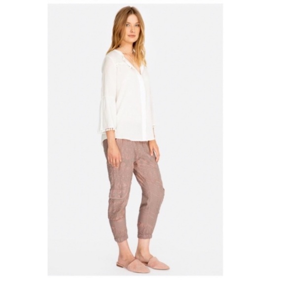 Johnny Was Sita Pull On  Cupra Joggers. - Picture 2 of 9